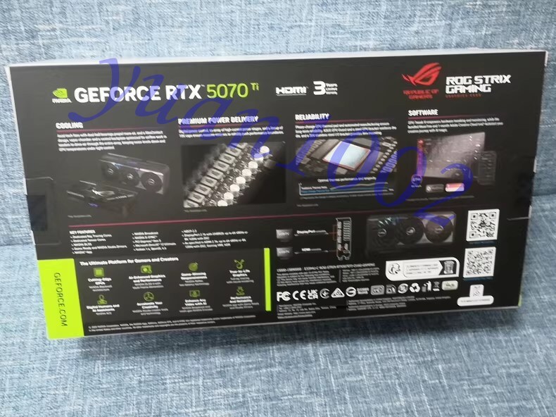 ASUS ROG STRIX RTX5070TI 016G GAMING GDDR7 Graphics card Fast