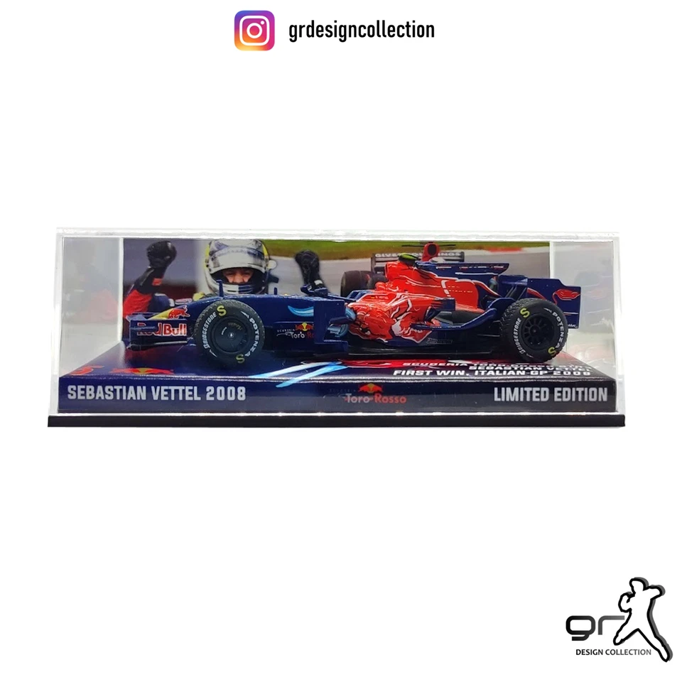 Sebastian Vettel - Toro Rosso STR3 - F1 Winner Italian GP 2008 /Altaya-IXO/ 1:43 - Immagine 2 di 4