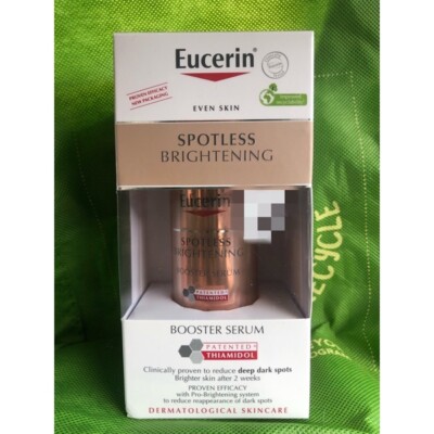  Eucerin 30ml Spotless UltraWHITE Double Booster Serum Whiten Glowing Cream  