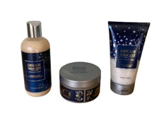 Bath Body Works Dream Bright (Orchid) Set-Body Scrub, Bubble Bath & Body Butter