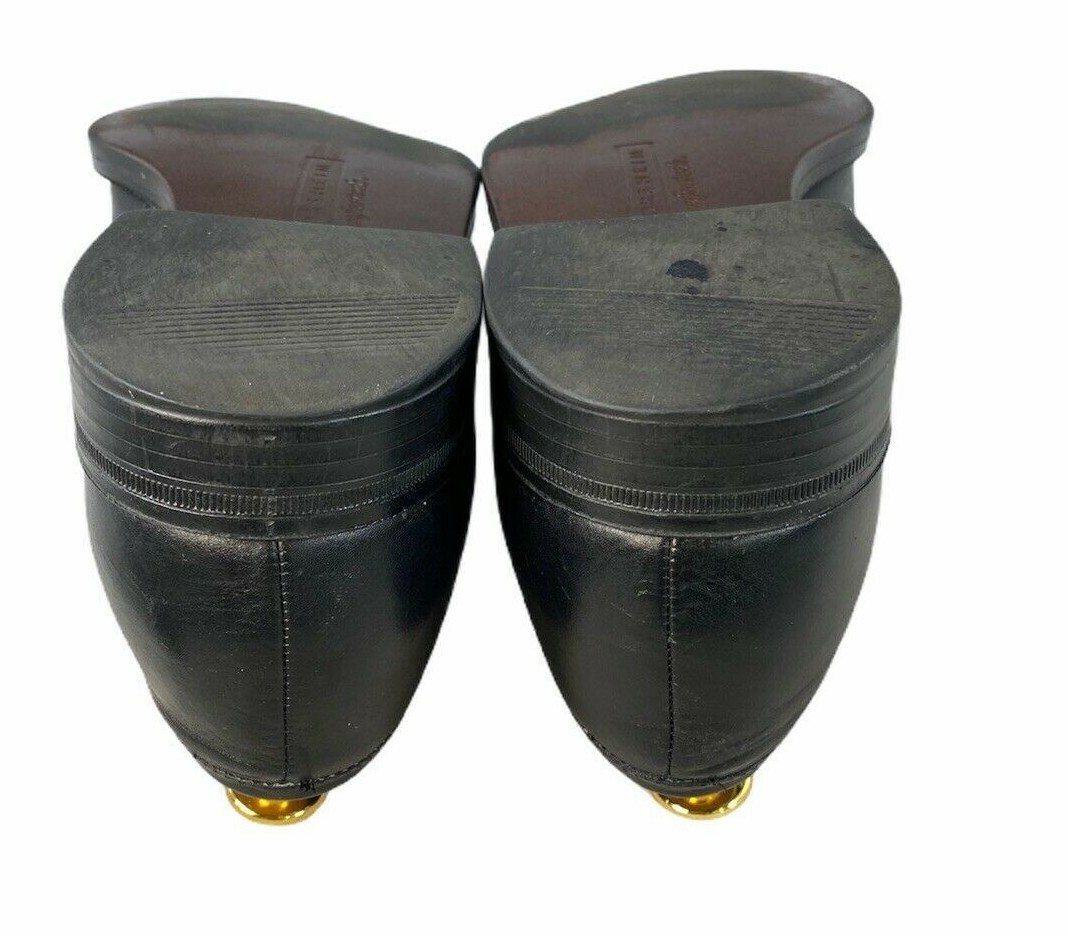 Florsheim Comfortech Mens Sz 8.5 D Black Leather Slip On  display picture 3