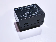 1X JB1-DC12V AR4211 MATSUSHITA Compact Power Relay 12VDC SPDT 5A 250VAC 5-Pin