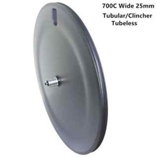 700c 25mm Super Light Tubeless Carbon Road Track Fixed Bicycle Rear Disc Wheel