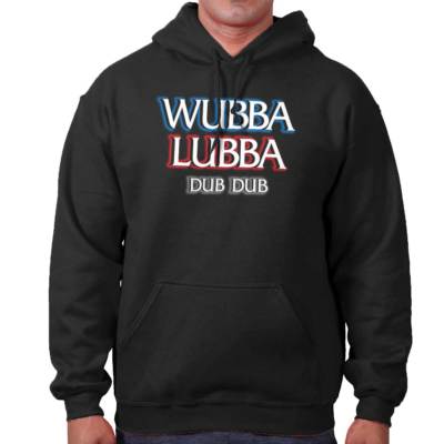Funny Wubba Lubba Dub Dub Cartoon TV Show Hoodie Hooded Sweatshirt Men Women