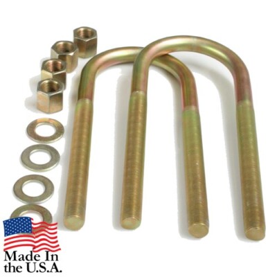 Rear 10'' U Bolt Kit For 60-72 Chevy C-10 & C-20 Truck - w/ Coil Spring Rear End