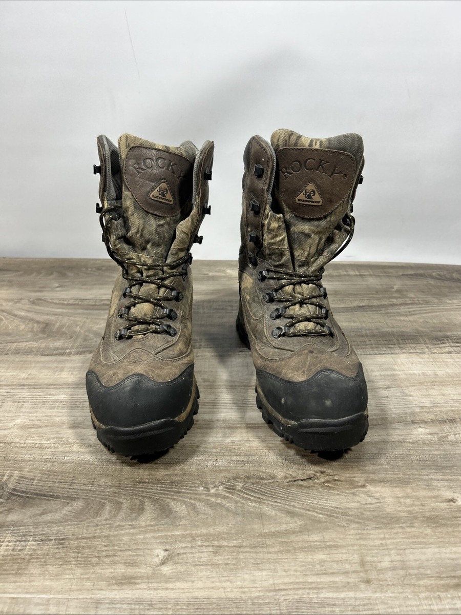 Rocky Boots 7431 Size 8W Outdoor Hunting Camo Gore Tex 800  display picture 1