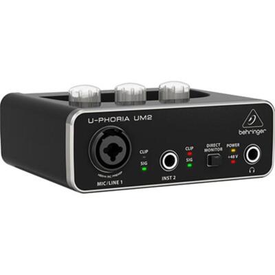 Behringer U-Phoria UM2 USB Audio Interface