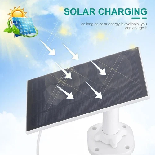 360° Wireless Security Camera PTZ WiFi IP Solar Powered Energy CCTV Outdoor Home - Picture 5 of 17