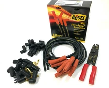 Universal 8.8mm Spark Plug Wires Ignition Wires Cables HEI + Wire Crimping Tool