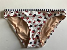 JCrew Surf Hipster Bikini Bottom in Berry Print Print S Small 4 6 G3025 NWT