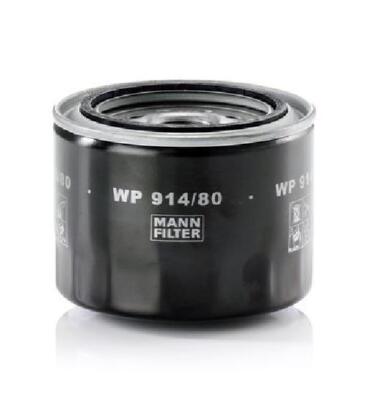 Original MANN-FILTER oil filter WP 914/80 for Toyota