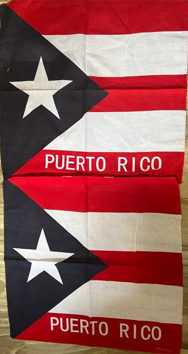 Black Puerto Rico Flag Durag – Puerto Rican Pride