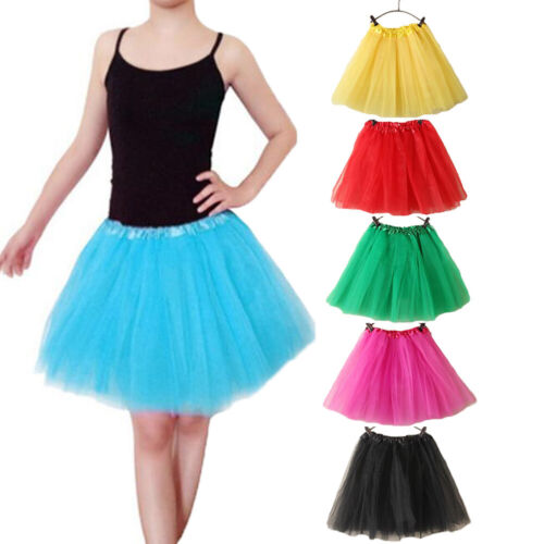 Tutu Skirt Ladies Dance Party Ballet Tulle Dress Petticoat Adult Dancing Costume - Picture 1 of 29