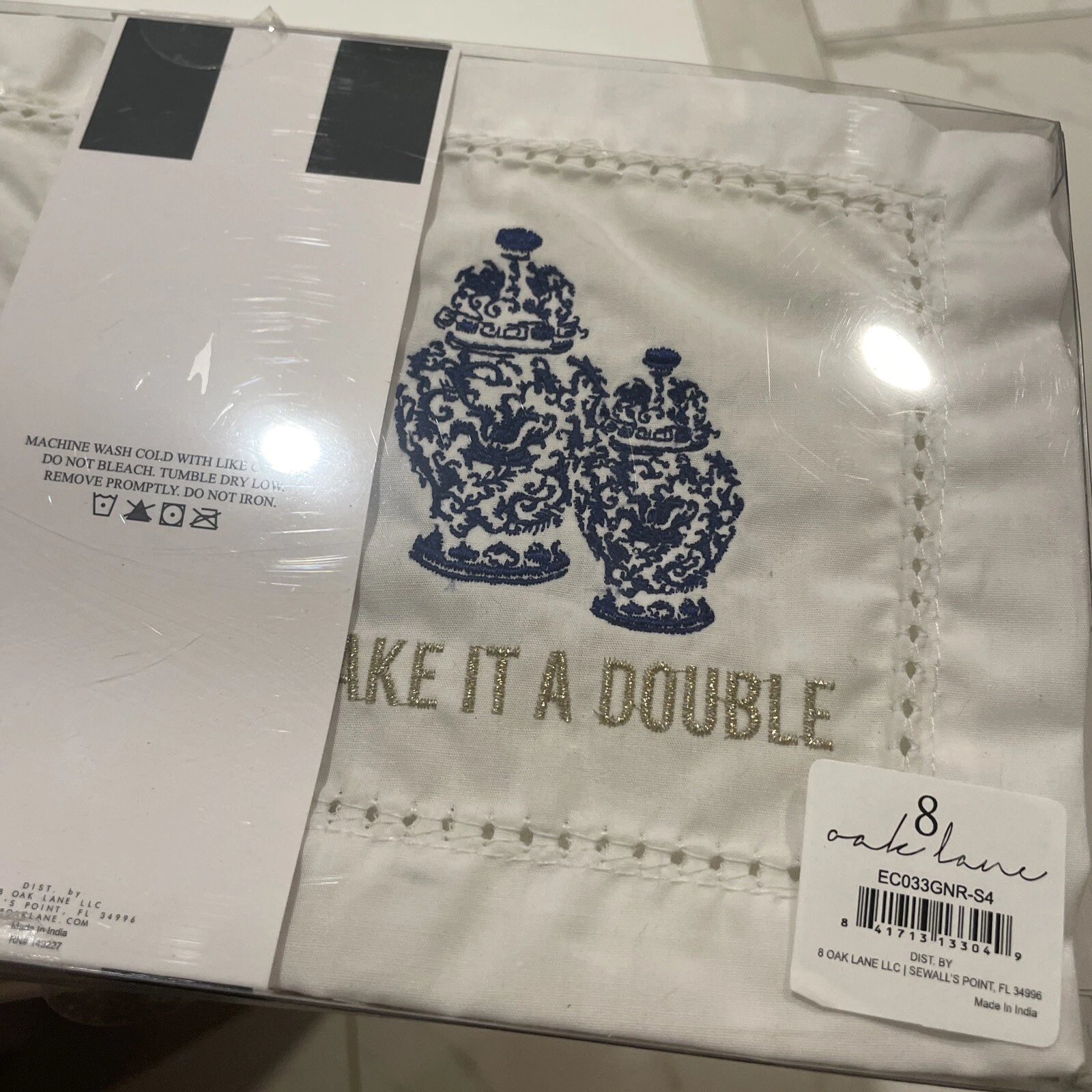 Ginger Jar Cocktail Napkin Set - Thumbnail 2