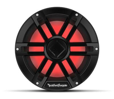 ROCKFORD M1D4-10B Color Optix LED Subwoofer 25cm Subwoofer Boote Marine Outdoor