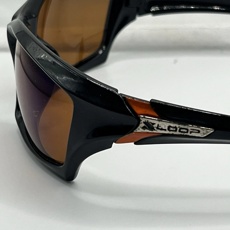 Gafas de sol XLoop envolventes borde completo lente naranja polarizada Foto 4 de 4