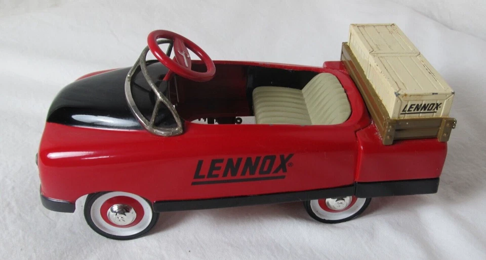 Lennox First in Series Pedal Car Bank 1/6 Scale 1997 Crown Premiums Die Cast #D1 - Image 4 of 4