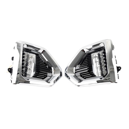 Daytime Running Light Fog Lamp Turn Signal For GMC Sierra 1500 2019-2021 - Picture 3 of 17