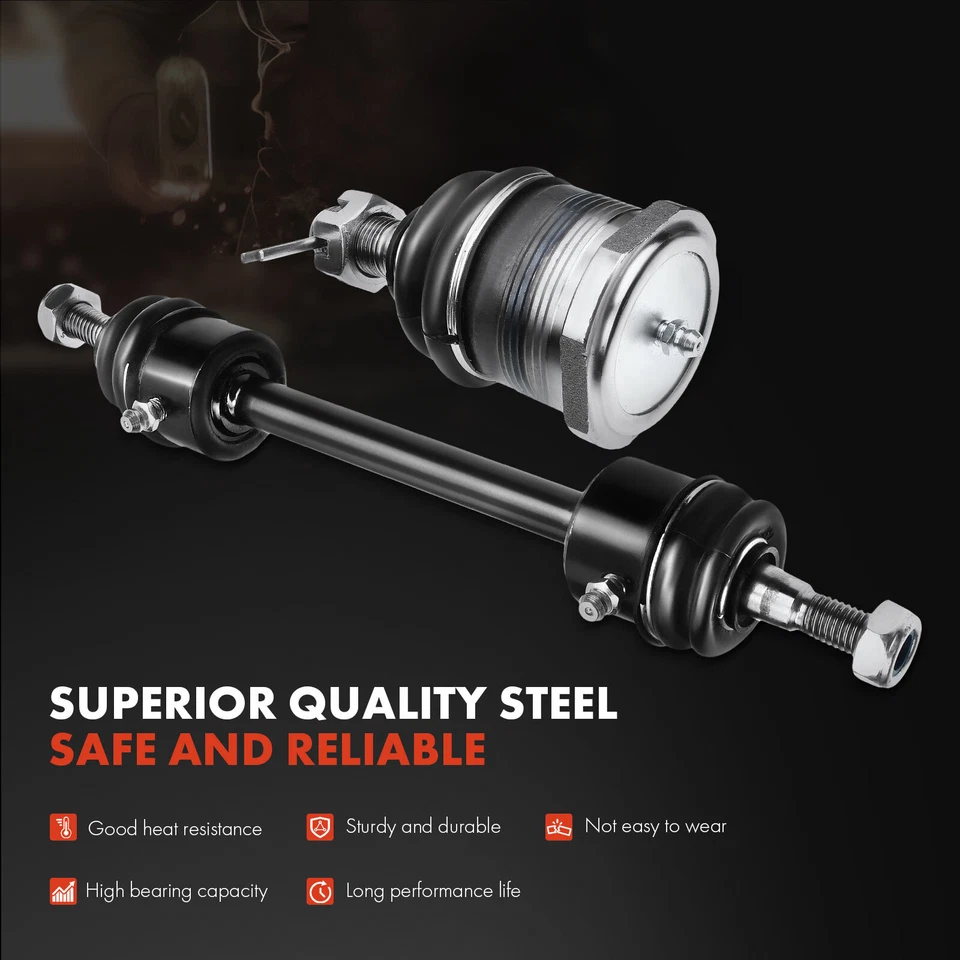 6 передних боковых стабилизаторов подвески, конец анкерного стержня и шаровой шарнир для Dodge Viper 1992-1995 - Изображение 4 из 4