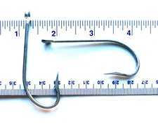 50 VMC 5255 Permasteel Open Eye O'Shaughnessy Ballyhoo Fish Hooks size 7/0