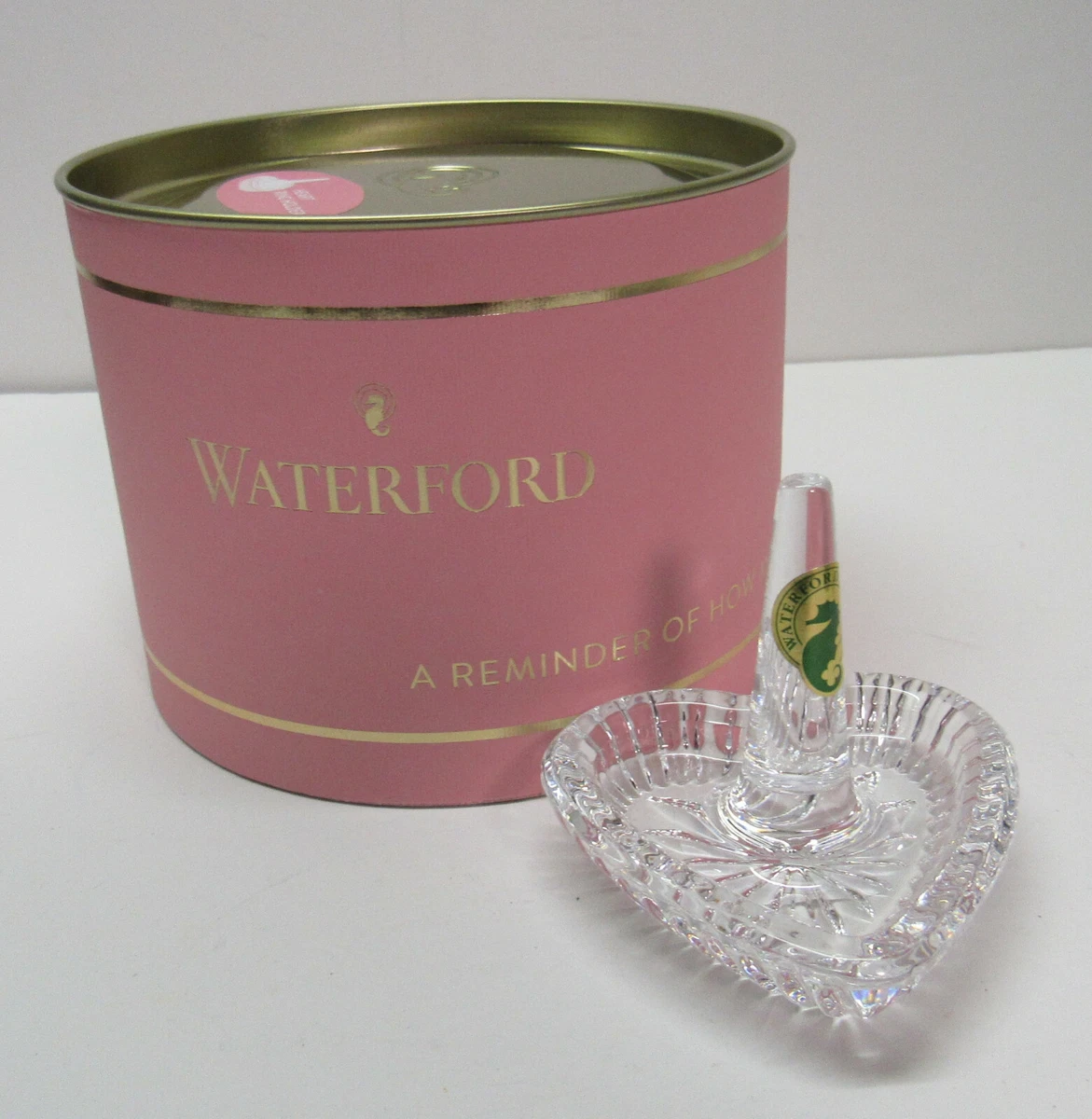 Waterford crystal 2024 ring holder heart