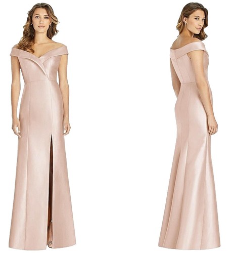 NWT Alfred Sung Fresh Green Satin Cocktail Bridesmaid Dress with Pockets Size 6 | eBay NWT Alfred Sung Fresh Green Satin Cocktail Bridesmaid Dress with Pockets Size 6 | eBay