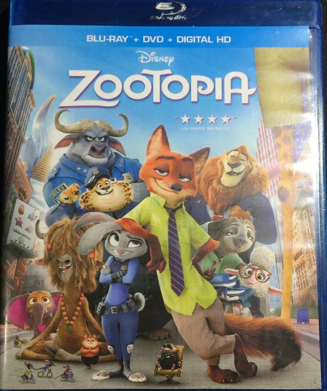 Disney Zootopia (2016, Blu-ray Disc Only) No DVD or digital copy.