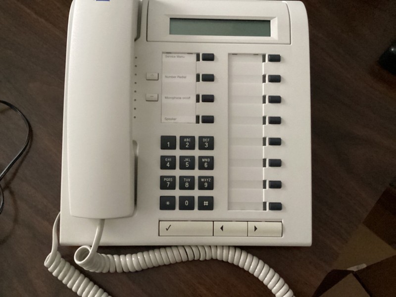 3 Com Business Phone White S83017-S7006-E201-1 69733 Phone