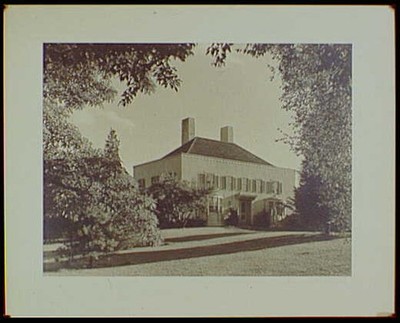Master prints. William H. Baldwin, residence on Michigan Rd., New Canaan,
