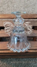 Vintage Upcycled Glass Handmade Angel