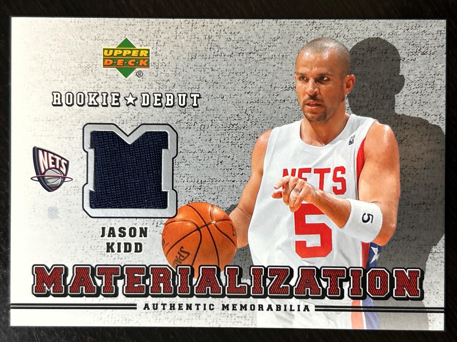 2006-07 Upper Deck Rookie Debut Materialization, Jason Kidd Game-Used Relic