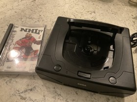 Sega Saturn Black Console System with Tested and Working Cords Controller