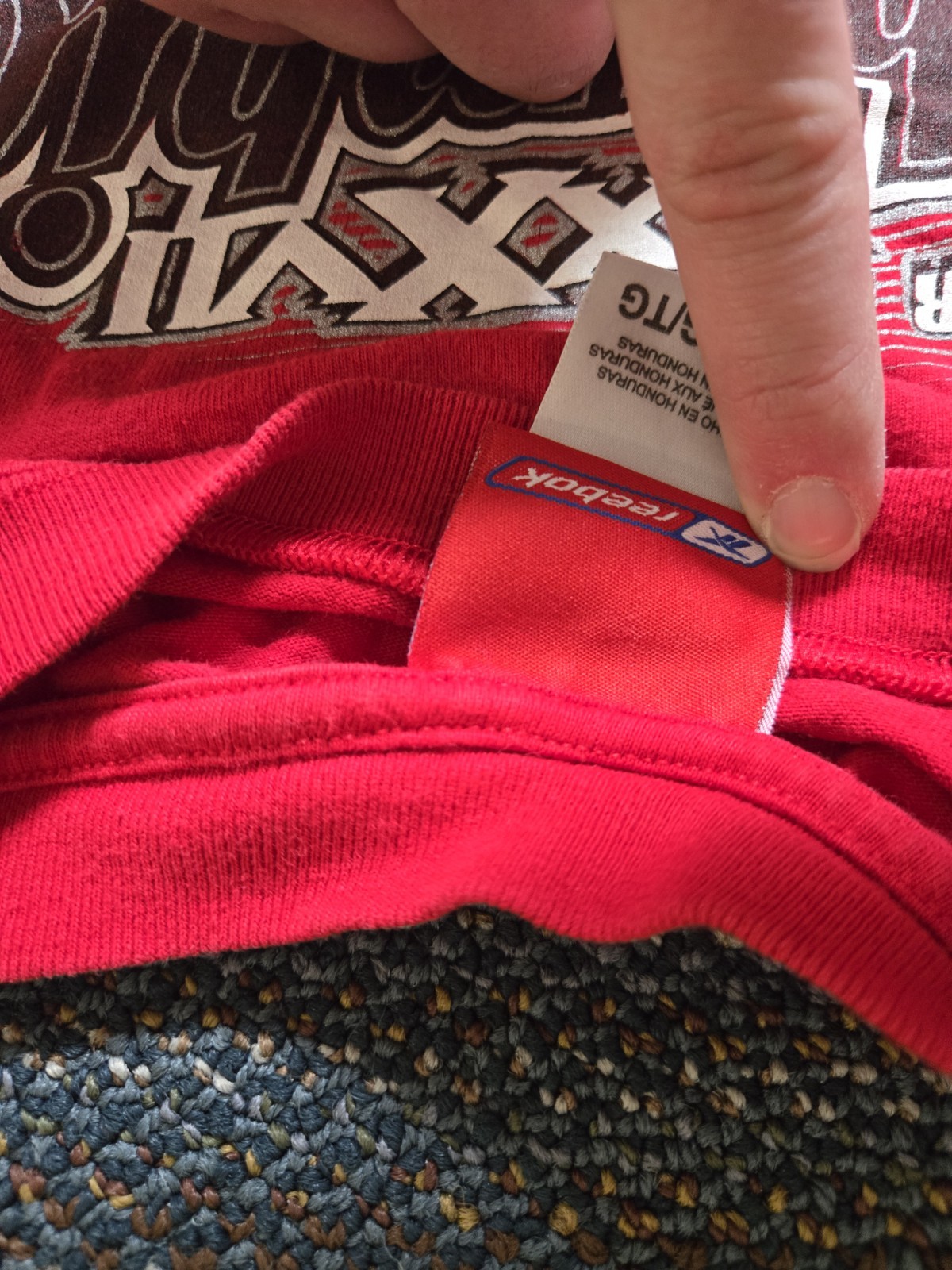 VTG. Reebok Tampa Bay Buccaneers Super Bowl Champions Shirt Mens XL thumbnail 5