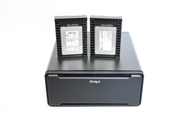Drobo B810n 8-Bay Network Attached Storage NAS Black  + 2 x 1TB SSD for Cache