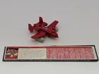 Vintage Transformers G1 1984 Powerglide Red Minibot Takara Japan w Spec Sheet