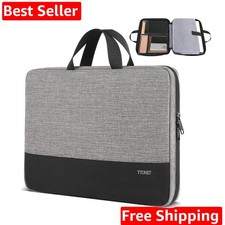 Laptop Case, 15.6 inch TSA Laptop Sleeve Computer Bag Water Resistant Compute...