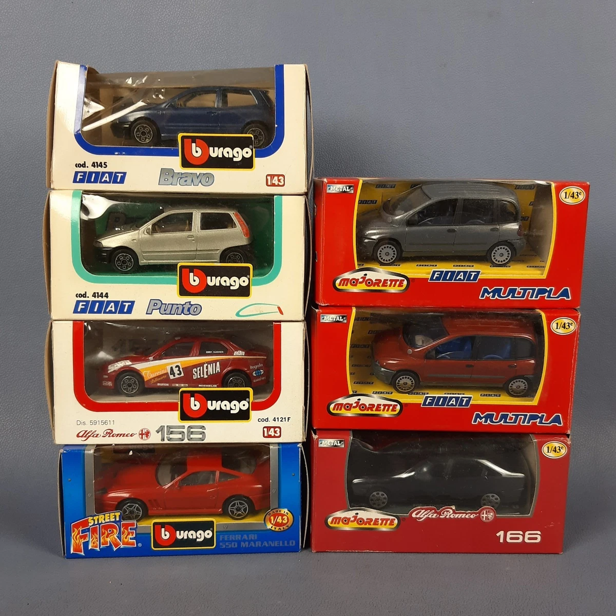 Coffret Majorette Auto Service 704 Avec Garage Et Ferrari Rose - Années 80 - Neuf De Collection