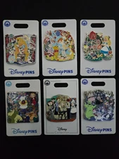 Disney Supporting Cast Pins - Various Themes to choose from