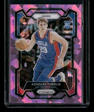2023-24 Panini Prizm #283 Azuolas Tubelis Pink Ice - RC 11888