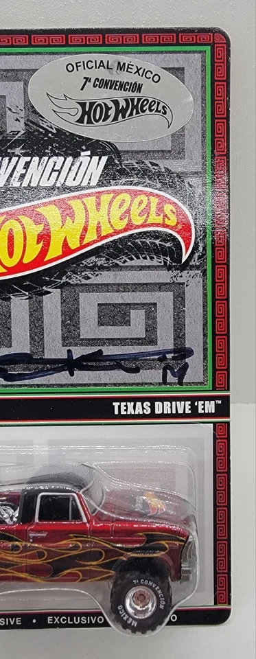 Hot Wheels Texas Drive Em 7A Convención México Convención Exclusivo 1748/4000 Foto 3 de 4