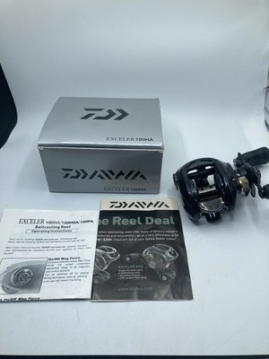 Daiwa Exceler 100HA 6.3:1 Baitcast Fishing Reel Ultimate