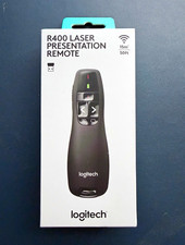 Logitech R400 Wireless Presentation Remote USB Receiver Laser Pointer