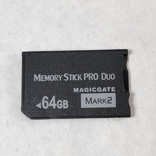 Memory Stick Pro Duo Memory Card Sony 64 GB MagicGate Mark 2