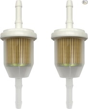 1/4" 5/16" Inline Fuel Filter AM116304, 25 050 22-S, 120-436 71-59 Size: 2 PCS