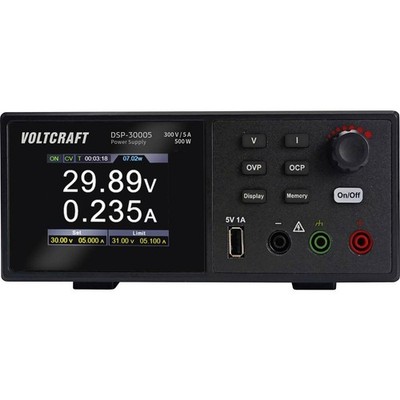 VOLTCRAFT DSP-30005 Labornetzgerät, Festspannung 0 - 300 V 5 A (max.) 500 W USB