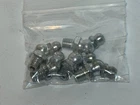 1/4 UNF BZP Grease Nipples, 45 Degree, Pack of 5