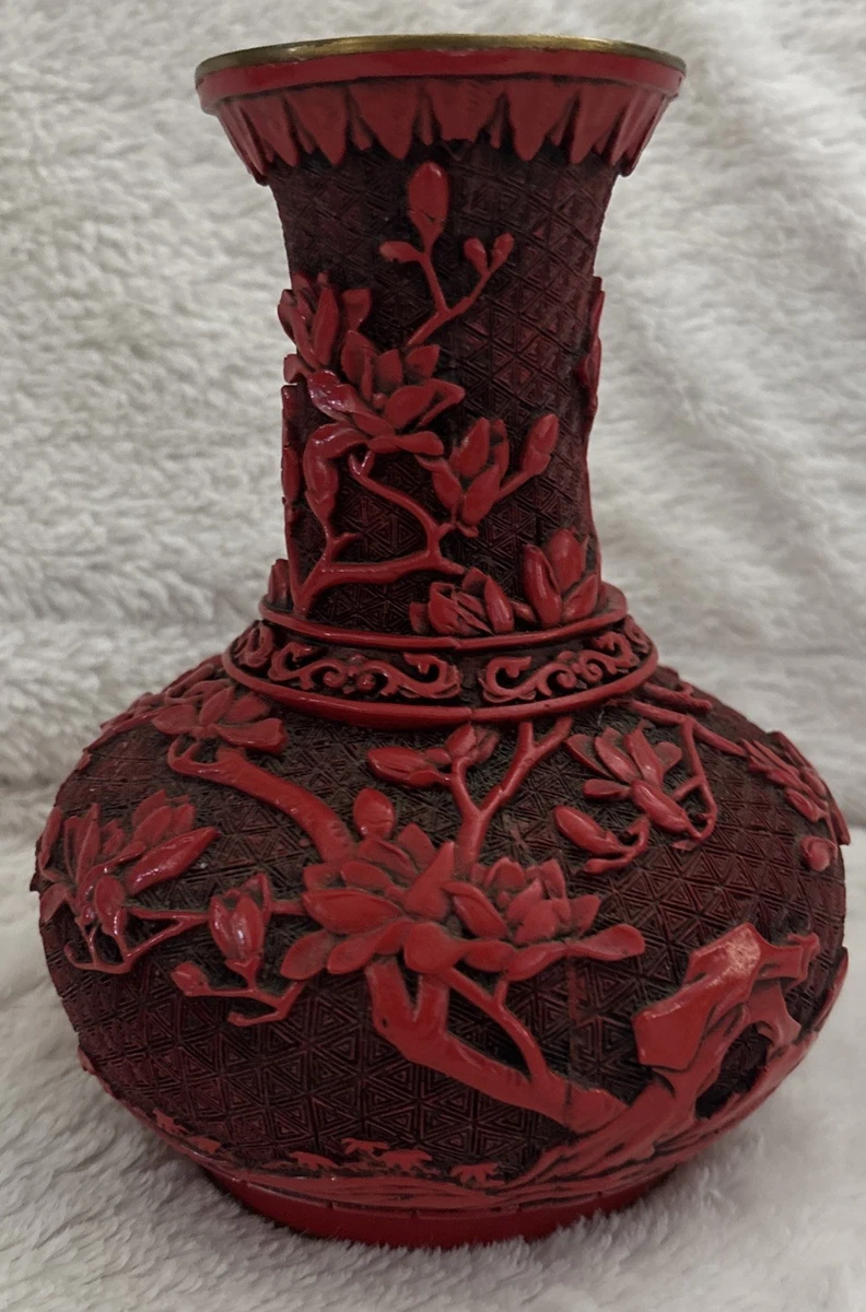 中国古董黄铜花瓶| eBay