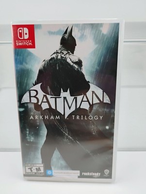 Batman: Arkham Trilogy Nintendo Switch Video Game Sealed New