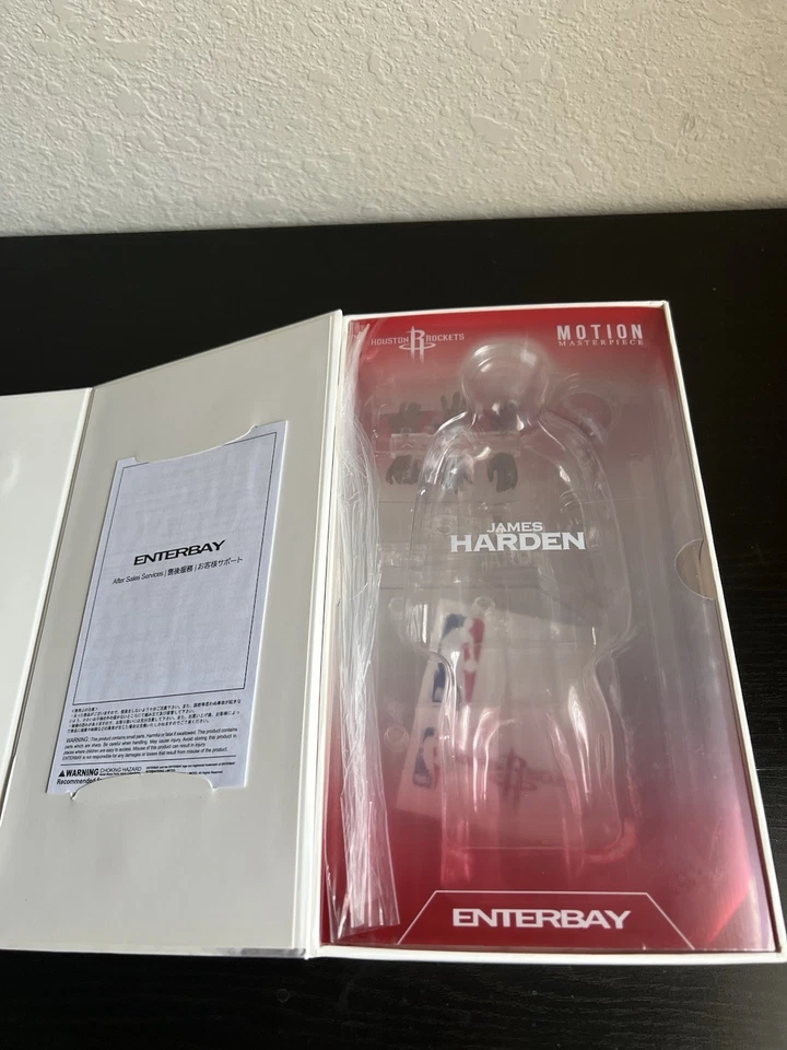 Figura de acción Enterbay James Harden Motion Masterpiece escala 1/9 NBA Foto 4 de 4