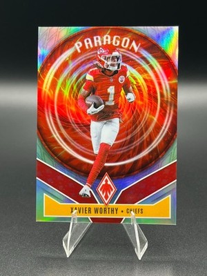 Xavier Worthy Kansas City Chiefs 2025 Panini Phoenix Paragon #11